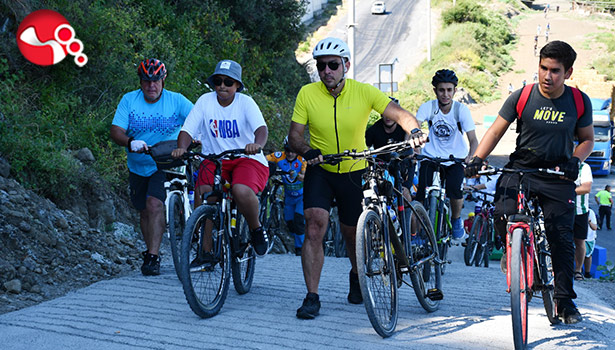 Bisikletlilerden bisiklet turu...