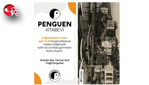 Penguen Kitabevi resmen açılıyor!..