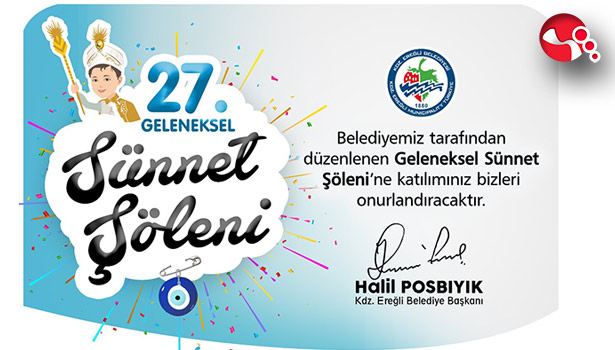 27. Sünnet Şöleni’ne davetlisiniz...