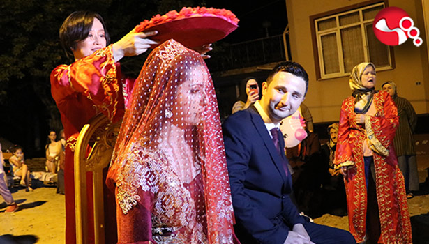 Japon gelin Türk kültürüne hayran kaldı