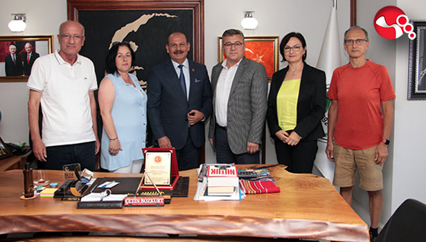 Teşekküre geldiler