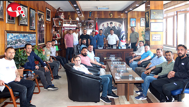 Madenciler, Genel Başkan Yeşil’i ziyaret etti