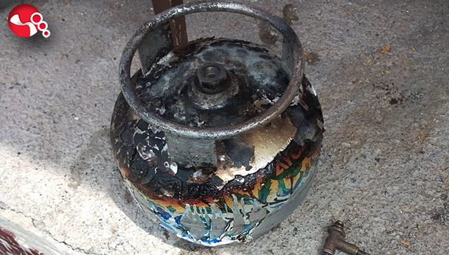 İtfaiye hızır gibi yetişti…