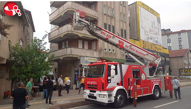 112 ve itfaiye işbirliği bir hayat daha kurtardı