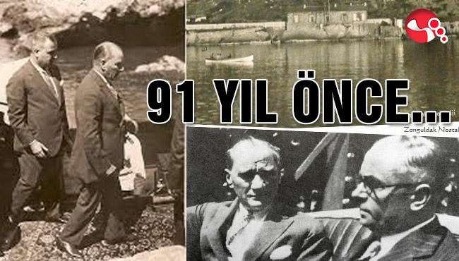 Atatürk'ün Zonguldak'a gelişinin 91. yıldönümü kutlanacak