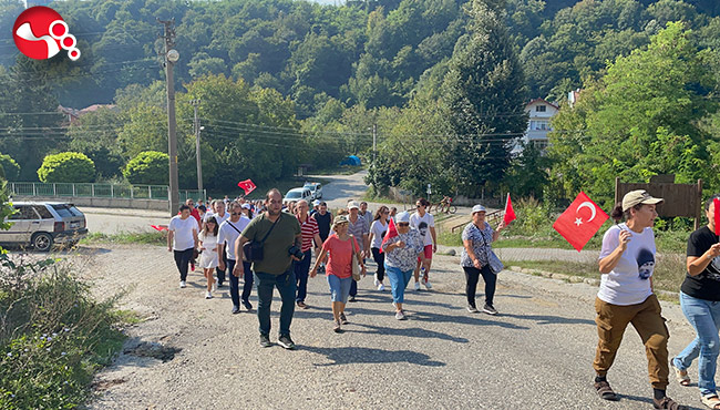 Çaycuma'da ‘Zafer Yürüyüşü’