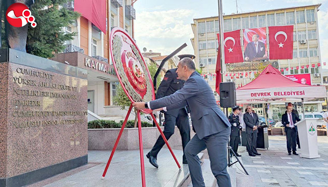 Devrek’te sade bir törenle kutlandı…