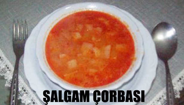 ŞALGAM ÇORBASI TARİFİ