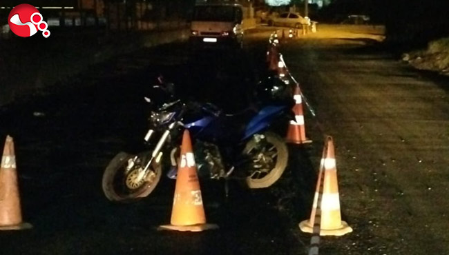 Yine motor kazası bir yaralı