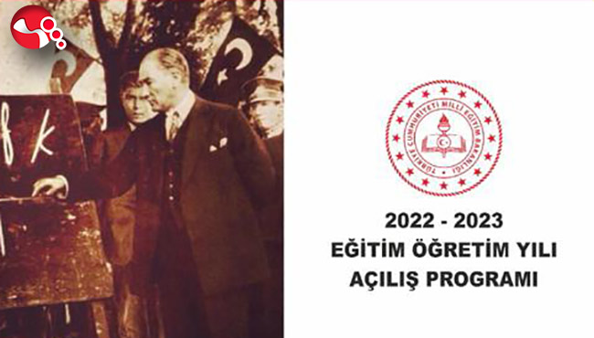 2022-2023 eğitim öğretim yılı törenle başlayacak...