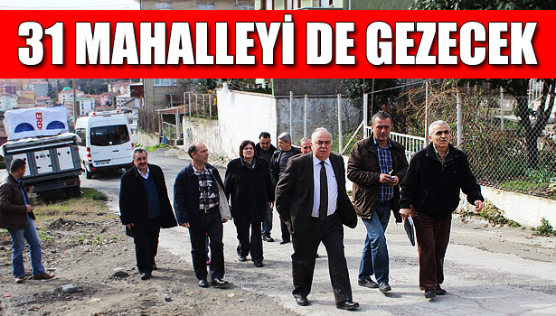 EKSİKLERİ GÖRÜP, NOT ALDIRIYOR