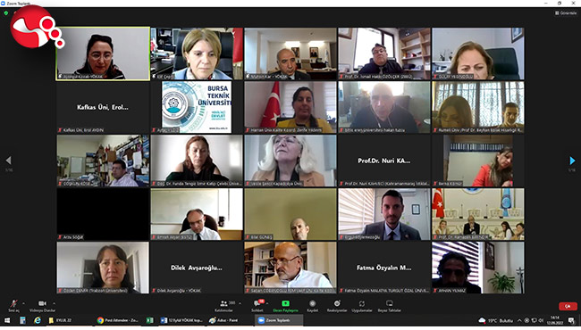 Rektör Özölçer, YÖKAK Kalite toplantısına katıldı