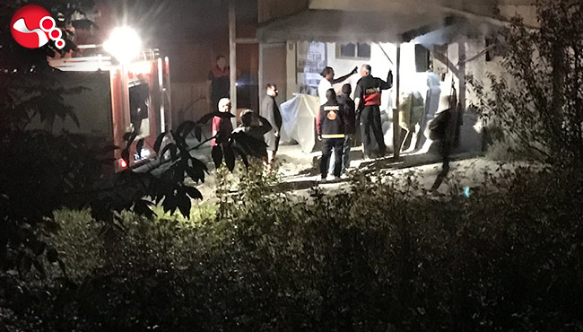 Mobilya atölyesinde yangın