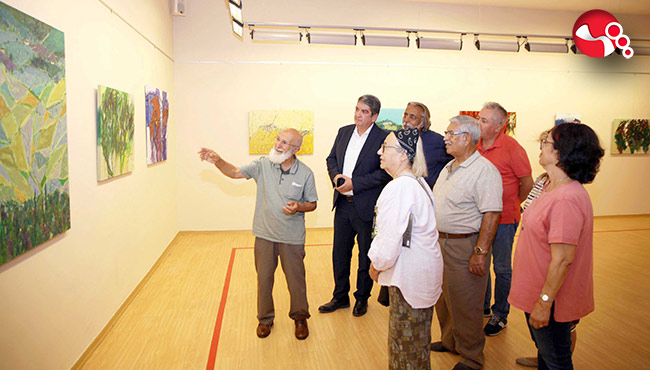 Ressam Haydar Durmuş 55’inci Kişisel Sergisini Açtı…