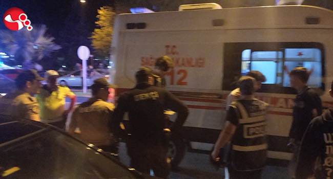 Motosikletler çarpıştı