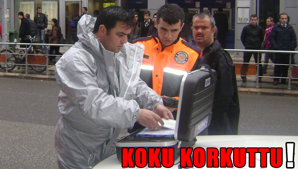 DÜZCE'DE ESRARENGİZ KOKU