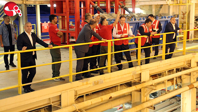 Bakan Dönmez ile görüştüler