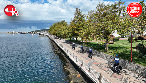 BİSİKLETLİ ZABITA TİMİ DEVRİYEDE...