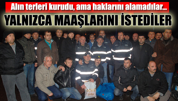 ALACAKLARINI İSTEDİLER, BÖYLE OLDU !!!