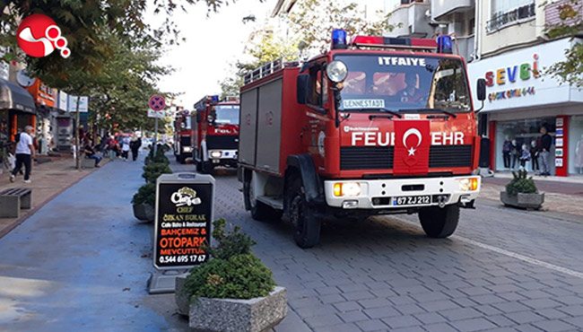 Çaycuma'da İtfaiye Haftası kutlandı