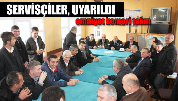 OKULLAR AÇILDI... SERVİSÇİLER BİLGİLENDİRİLDİ...
