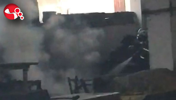 Köylü Pazarında yangın