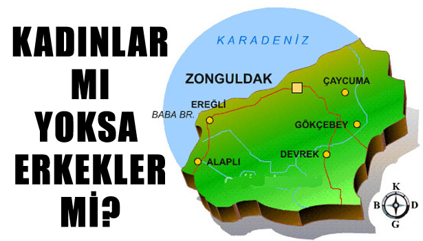 KADIN NÜFUSU ERKEKLERİ SOLLADI