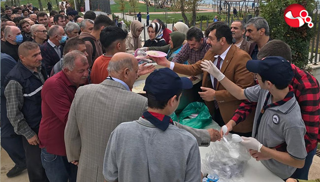 İmam Hatip Lisesi öğrencilerinden anlamlı davranış