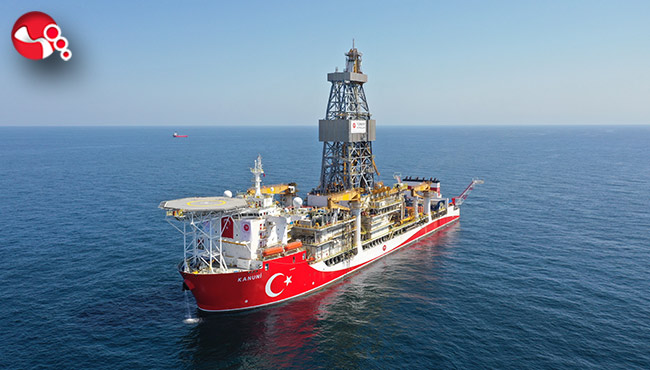 Kanuni Sondaj Gemisi, Türkali-12 kuyusunda