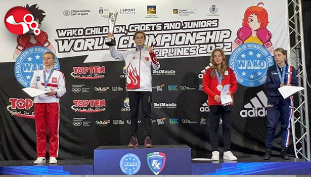 Milli sporcu Sudenur'dan İtalya’da büyük başarı