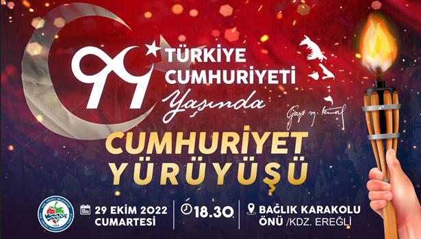 Kdz. Ereğli Belediyesi, Cumhuriyet Yürüyüşü ve Edip Akbayram konserine hazırlanıyor