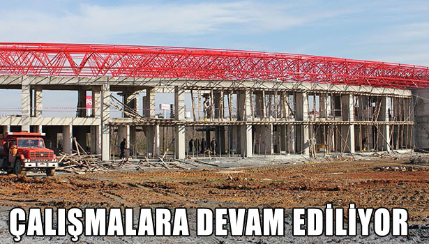 AKÇAKOCA TERMİNAL BİNASI İNŞAATI HIZLA SÜRÜYOR