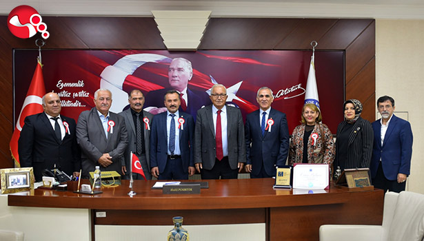 Muhtarlar Derneği, Başkan Posbıyık’ı ziyaret etti