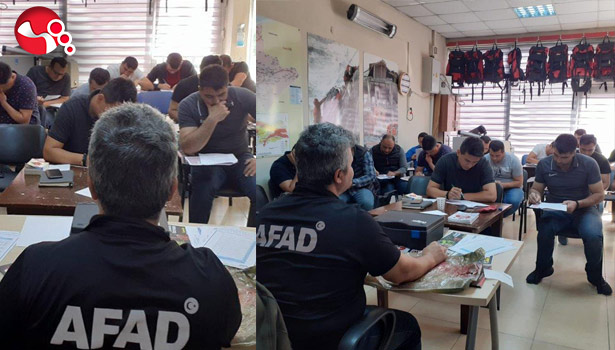 İTFAİYE PERSONELİ AFAD TARAFINDAN EĞİTİLİYOR