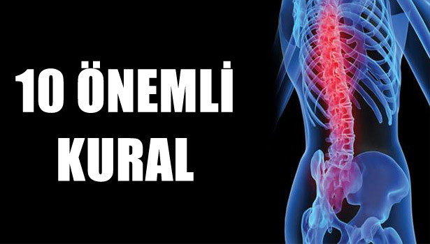 BELİNİZİ KORUMANIN 10 YOLU