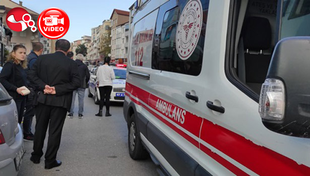 Motosikletli yayaya çarptı…