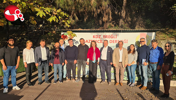 Kdz. Ereğli Gazeteciler Derneği, Av. Bekar’ı ağırladı