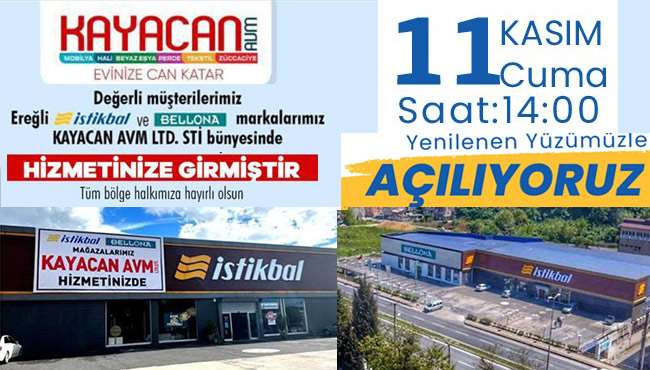 İstikbal yenilenen yüzüyle açılıyor…