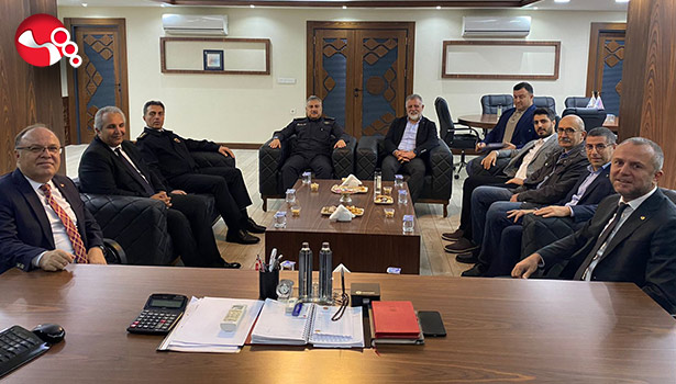 İl protokolü TSO'nı ziyaret etti