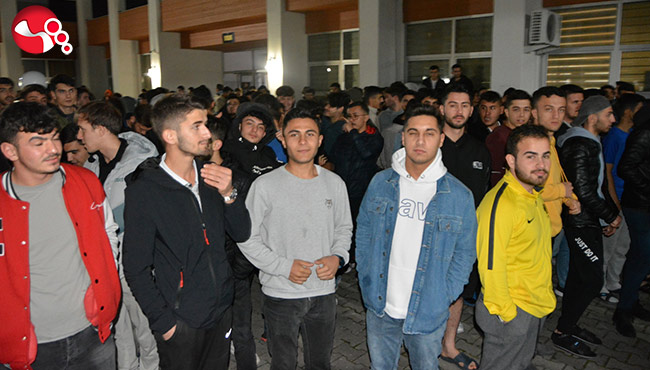 Alaplı KYK'da deprem tatbikatı yapıldı