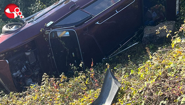 Ormanlık alana uçtu: Yaralılar var!..