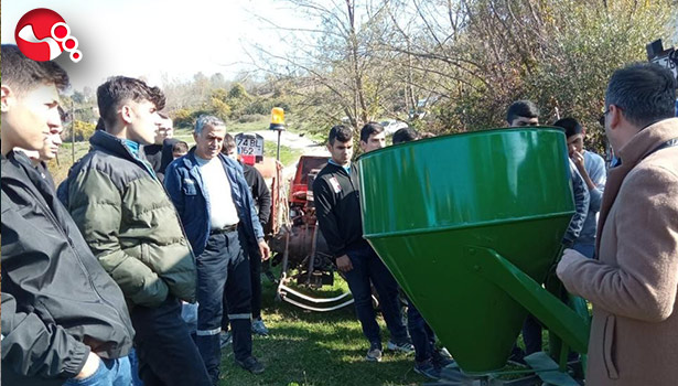 Öğrenciler tarıma destek oldu