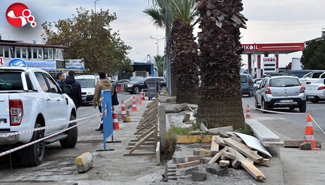 Belediyeden Bozhane'de çalışmalar...
