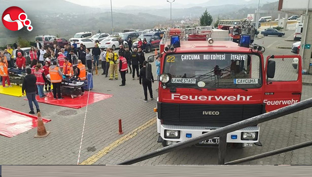 Gerçeğini aratmayan tatbikat