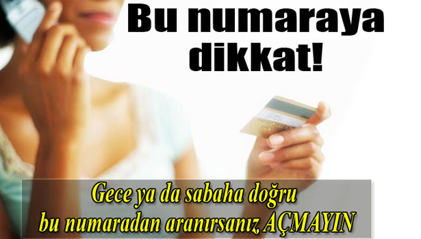 0212 999 İLE BAŞLAYAN NUMARALARA DİKKAT!