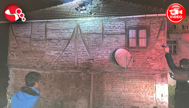 Bina yıkıldı haberiyle...