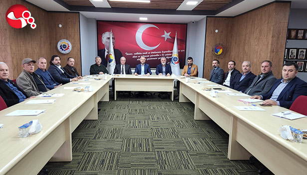 Oda Başkanlarıyla istişare toplantısı...