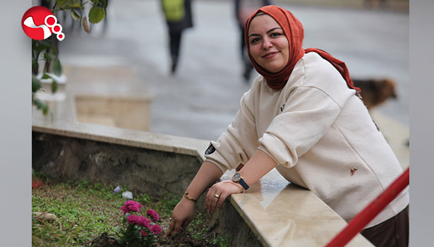 35 öğretmen anısına fidan dikimi