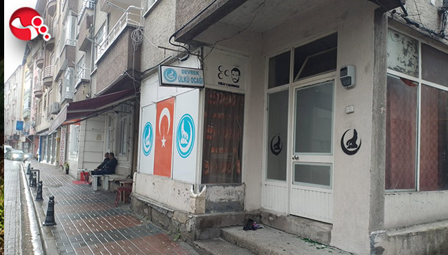 Ülkü Ocağı’nın camları kırıldı