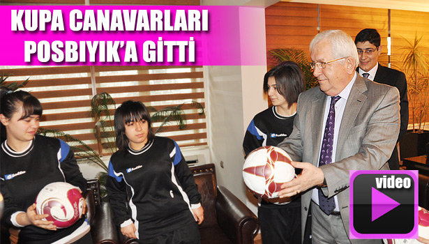 SPORCULAR, BAŞKAN POSBIYIK'I ZİYARET ETTİ